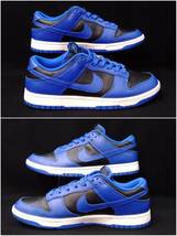 [箱・黒タグ付] NIKE DUNK LOW HYPER COBALT ナイキ ダンク ロー ハイパーコバルト スニーカー 青 ブルー 28cw DD1391-001 店舗受取可_画像4