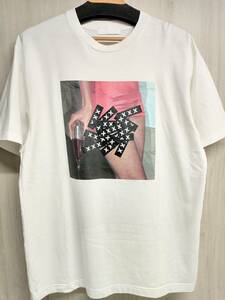 GOD SELECTION XXX 半袖 Tシャツ ゴッドセレクション トリプルエックス フォト プリント メンズ M 日本製 ホワイト