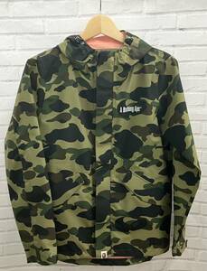 A BATHING APE / アベイシングエイプ / 001HJD702502X / GORE-TEX カモフラマウンテンパーカー / マウンテンパーカー / XS / カーキ