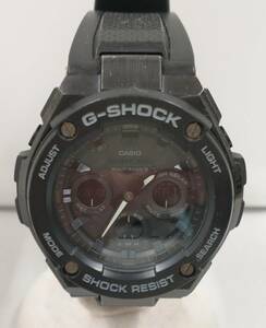 CASIO　G-SHOCK　GST-W300G　電波ソーラー　アナデジ　カシオ　ジーショック　ブラック　時計　腕時計