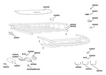 TH1500052558 THULE スペアパーツ マウントプレート キャニオン (バスケット Thule Canyon 859XT) 送料無料_画像2