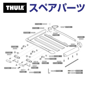 TH1500050033 THULE スペアパーツ ホールカバー (バスケット Thule Xpedition 820 821) 送料無料