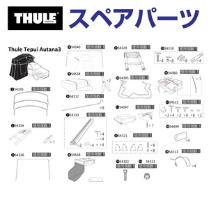 TH1500054314 THULE スペアパーツ マウンティングキット (ルーフトップテント Thule Tepui Autana3) 送料無料