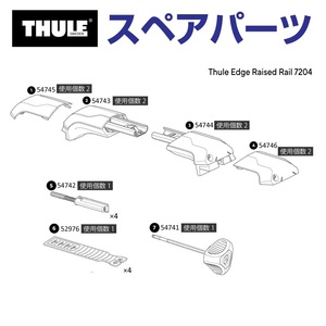 TH1500054741 THULE スペアパーツ 7204トルクレンチ (ベースキャリア Thule Edge Raised Rail 7204) 送料無料