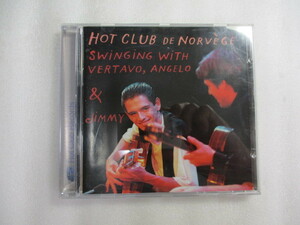 CD Hot Club De Norvege / Swinging With Vertavo, Angelo & Jimmy (Hot Club Records) Jimmy Rosenberg / Ulf Wakenius