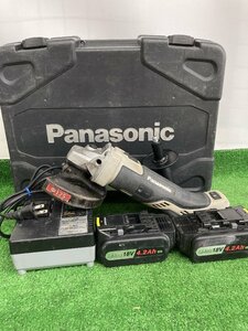 【中古品】★PANASONIC 18V充電デュアルディスクグラインダー125　EZ46A2 / IT7YEA73MTH4