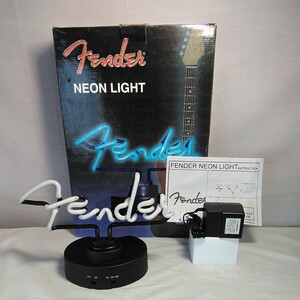 FENDER NEON LIGHT 　フェンダー　ネオンライト