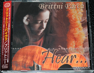 ブリットニー・パイヴァ 『ブリットニー』 Brittni Paiva / Hear... 天才ウクレレ少女2nd作