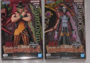 ONE PIECE FILM RED DXF THE GRANDLINE MEN BROOK ワンピース 劇場版 レッド ブルック DXF　DXフィギュア　バルトロメオ　FILM RED　2種　