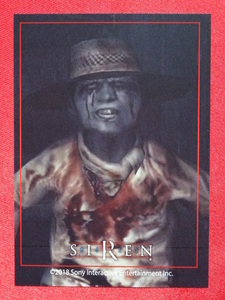 「SIREN」（サイレン）トレーディングカード 屍人 外山圭一郎 SIREN2 NT New Translation SCEI SONY SIREN展 墓場の画廊