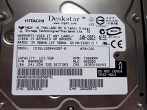 HITACH IBM Deskstar IC35L120AVV207-0 ATA/IDE 3.5inch HDD 2台セット 良品_画像4