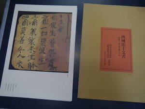 P2308H6　西域出土文書　勧善文・長行馬文書　その他　'92日本書芸院展