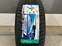 グリーントラック ウインターマスターD1 215/60R17 1本 2021年製 1064 未使用 スタッドレスタイヤ (沖縄県・離島は発送不可)SALE_画像2