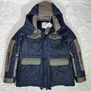 新品10万【未使用】White Mountaineering×LEVI’S MADE&CRAFTED ホワイトマウンテニアリング リーバイス コラボ デニムダウンジャケット