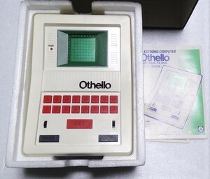  free shipping repeated price decline tsukda original electronic computer Othello retro game lsi lcd computer othello box * instructions attaching 