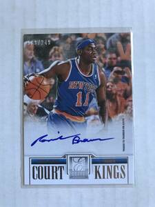 RONNIE BREWER（サンダー、ニックス、天津(中国)、他）12-13 Panini Elite　直筆サインカード　199/249