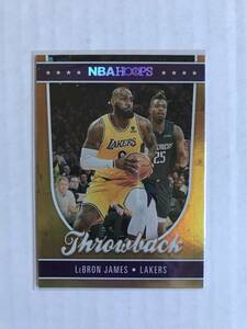 LeBRON JAMES　22-23 Panini Hoops　Throwback インサート　＃25