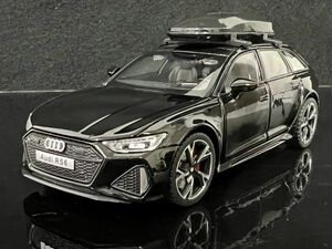 アウディAudi RS6 Avant ミニカー 1/32 ブラック H141