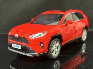 RAV4　トヨタ TOYOTA 1/24 ミニカー レッド H131