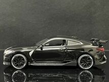 BMW M4クーペ 1/32 ミニカー　ブラック H144_画像6