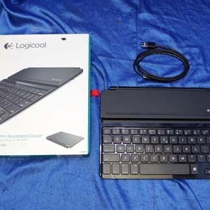 ◆送料全国520円/5台入荷◆ Logicool/ロジクール ウルトラスリム キーボードカバー ★TF715SG/元箱・USBケーブル付き★ 50523Sの画像1