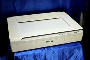 ★動作OK/スキャン枚数8539枚!!★ EPSON/エプソン A3対応 フラットベット ドキュメントカラースキャナー ★DS-50000/USB★　46145Y