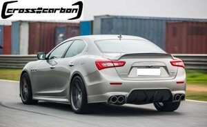 ●マセラティ ギブリ用PPM500カーボンサイドスカートセット/SQ4/S/サイドステップ/サイドシル/人気商品/MASERATI/