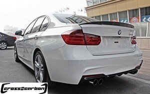 ●BMW F30/F31 3シリーズセダン/ ツーリング Mスポーツ用パフォーマンスタイプカーボンディフューザー/4本出しタイプ/カーボンディフェーザ