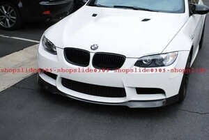 特価●BMW E90M3/E92M3用 フロントカーボンリップスポイラー/T-3/E92M/ACS/カーボンスポイラー/バンパーリップ/アンダーリップ/シュニ