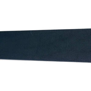 COULEUR レザー リングベルト ネイビー ブルー クルール 本革 皮革の画像3