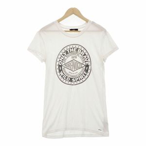 Ih17 DIESEL ディーゼル プリントTシャツ 半袖カットソー 星 スター コットン100% 薄手 Mサイズ 国内正規品 メンズ 紳士服