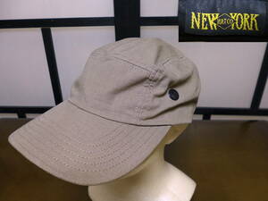  новый товар New York Hat jet колпак USA производства / не использовался NEW YORK HAT CO шляпа шляпа уличный America производства 