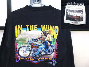 US古着 90s イージーライダース ロングT シャツ USA製 / 90年代 EASYRIDERS オフィシャル ロンT T-Shirt バイクウェア アメリカ製