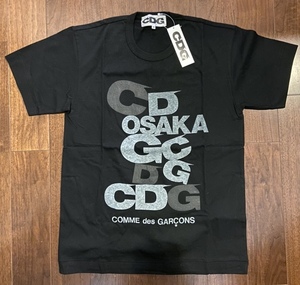 新品 Mサイズ CDG OSAKA Limited T-Shirt BLACK 大阪 Tシャツ COMME des GARCONS コムデギャルソン SZ-T044-051 AD2020 定価9900円
