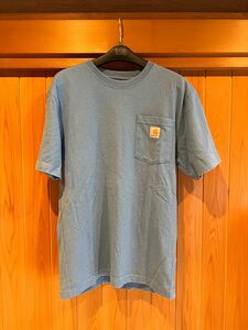 carhartt カーハート ビッグシルエット ポケット半袖 胸ロゴ ワッペン Tシャツ Workwear Pocket 1/2