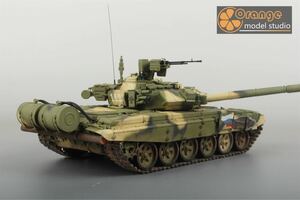 No-482 1/35 Russia army T-90A. war tanker army for tank plastic model final product 