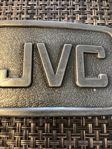 VICTOR JVC バックル His Master's Voice ビクター 昭和 レトロ 蓄音機 JVC 