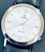 CYMA　腕時計　美品　不動　ケース付き　コレクター出し_画像1