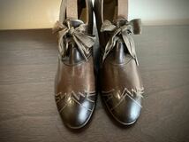 ◆レア◆1930's Italy Vintage Shoes◆EMMA Jettick◆1930年代ヴィンテージシューズ◆アンティークシューズ◆イタリア製革靴_画像3
