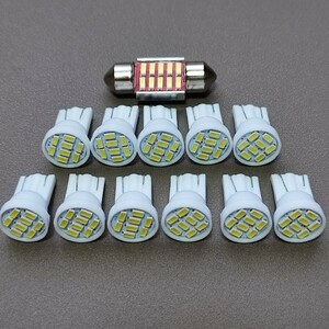 12個セット！ZC16 R60 ミニ クロスオーバークーパーS LED ルームランプ ホワイト MINI CooperS GRANDE 純正球交換用 /8/t31