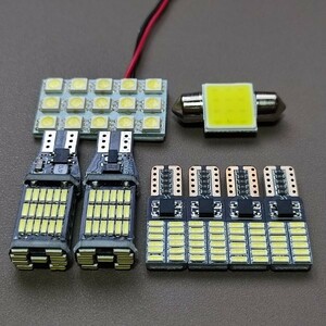 超爆光！DA17V エブリイバン T10 LED ルームランプセット ポジション ナンバー灯 バックランプ 8個セット ホワイト スズキ /45/24/s15/t31