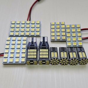 ZRR80系 ノア 超爆光！T10 LED ルームランプ ナンバー灯 バックランプ 10点セット ホワイト トヨタ /s24/s15/57/34