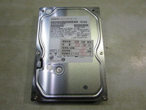 【YHD0263】★（正常）HITACHI HDS721050CLA362 3.5inch/内蔵HDD/S-ATA/500GB/電源投入回数:165回/累積時間:269時間 使用時間少なめ★中古