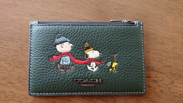 COACH スヌーピー パスケース