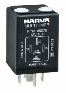 *[ new goods ] Narva Relay Timer Adjustable 12V 5 Pin 10A
