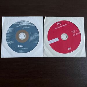 ★未開封品★DELL Optiplex 7020 Windows7 32-bit リカバリ ドライバー ディスク DVD2枚セット