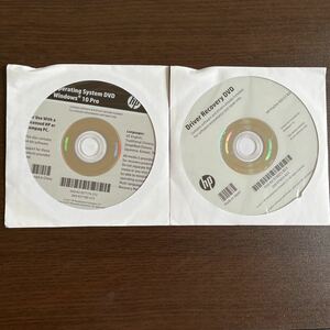 ★開封品★HP リカバリーディスク Driver Recovery DVD ProOne 600 G3 Aio Win10 64-bit 2枚セット