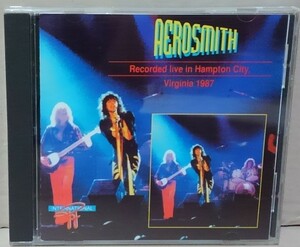 【CD】AEROSMITH / LIVE IN VIRGINIA 1987■プレス盤■エアロスミス