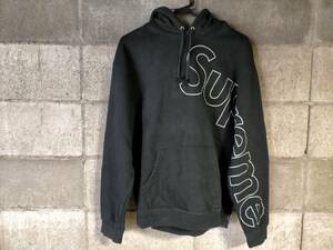 21aw Supreme Reflective Hooded Sweatshirt Black S シュプリーム リフレクティブ パーカー ブラック