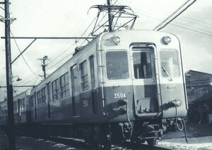 鉄道写真 阪神電車 3501形 3504 L判（89mm×127mm）